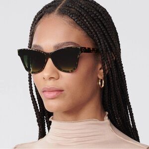 Krewe Aubry Nylon Tortoise Shell Sunglasses